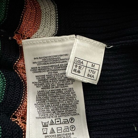 Brooks Brothers Chevron Stripped Sweater - Picture 5 of 6